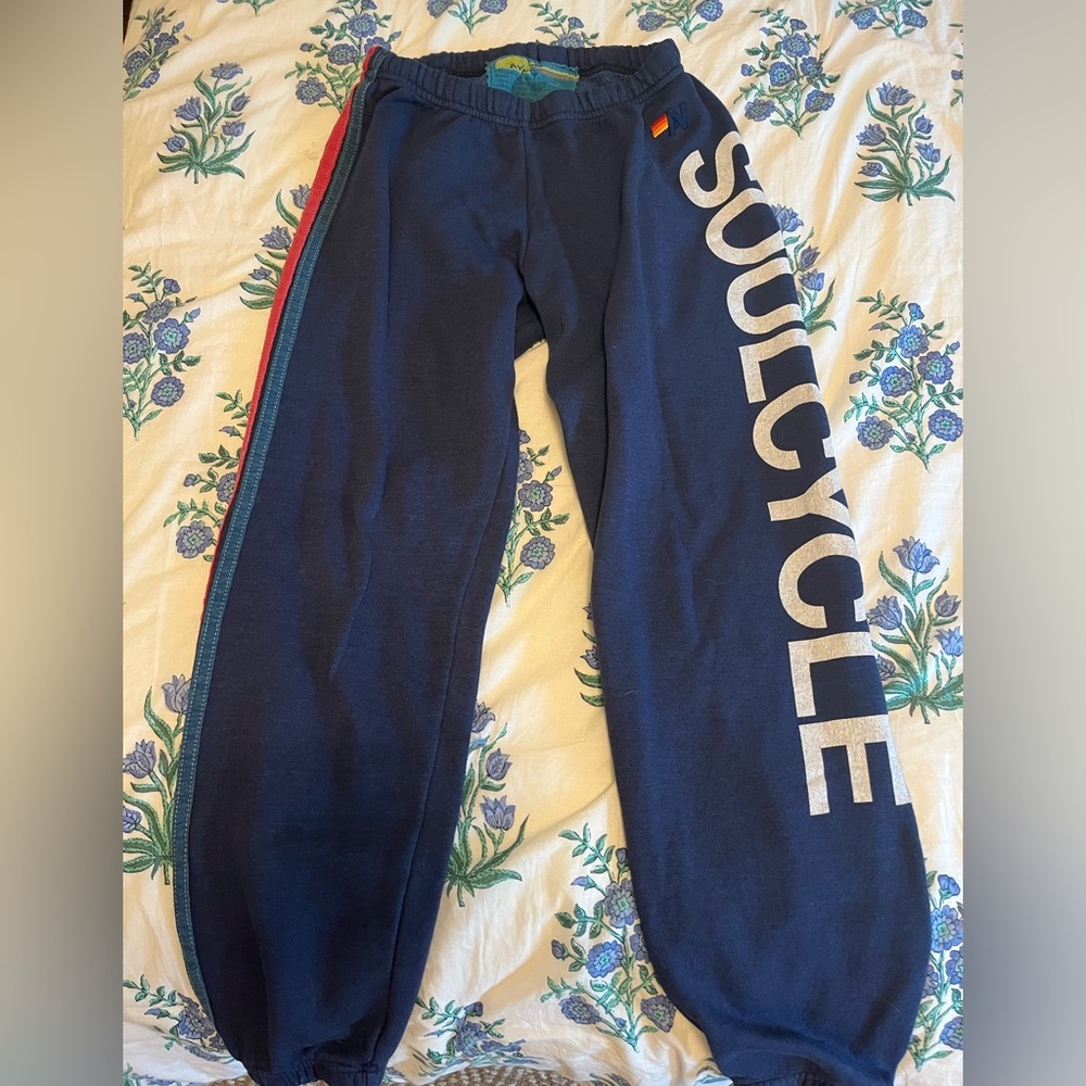 Aviator Nation Soul Cycle Navy Sweatpants